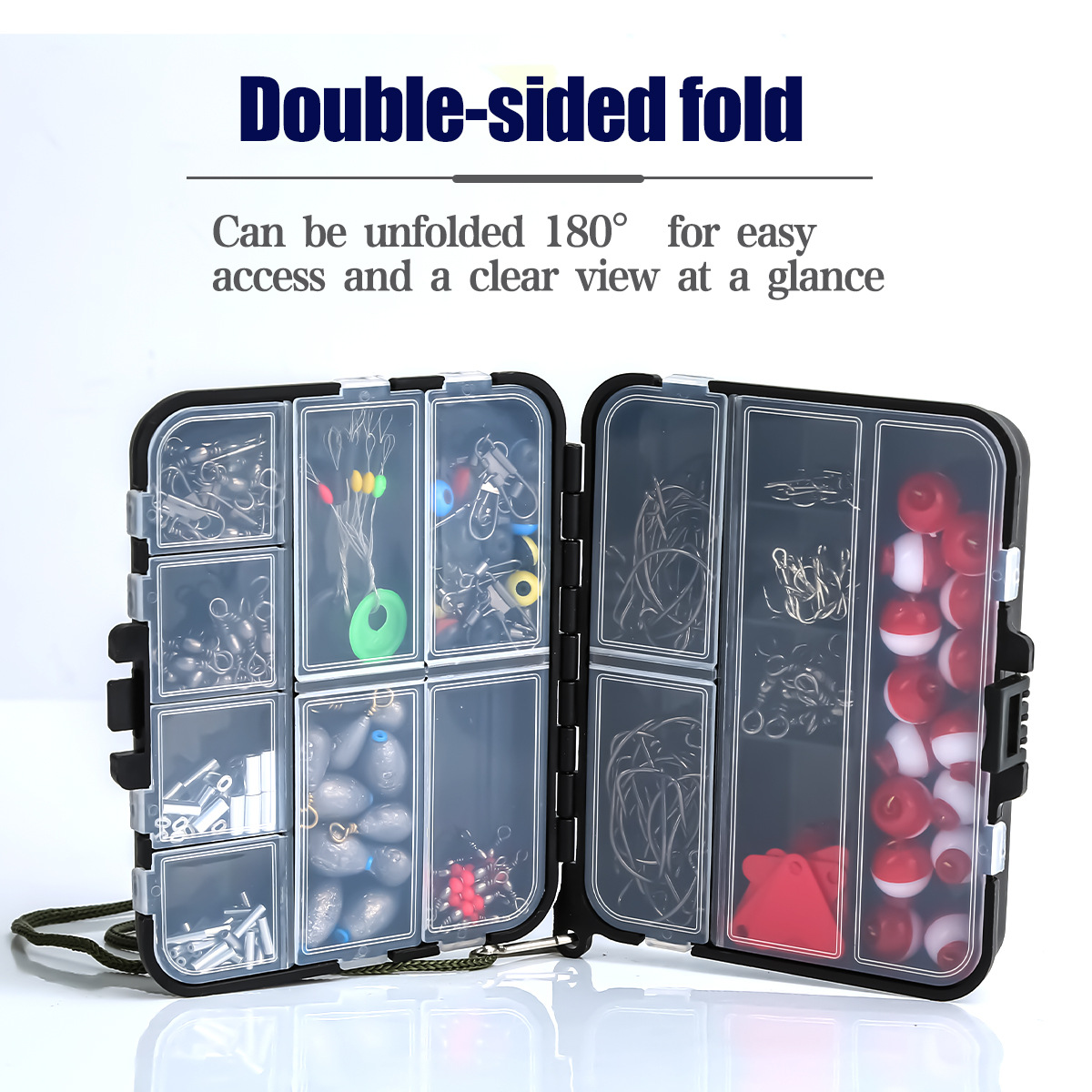 Kit de 263 piezas de accesorio - Fishing Hook Box reseña y precio
