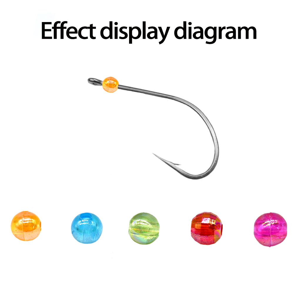 MNFT Mix 5 Colores Cuentas Red - Fishing Hook Size reseña y precio
