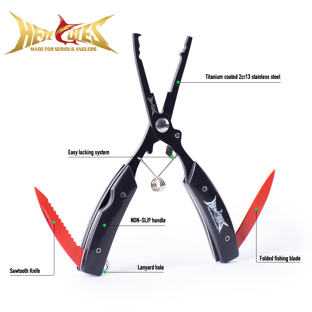 Alicates de Pesca HERCULES con - Fishing Hook Remover reseña y precio