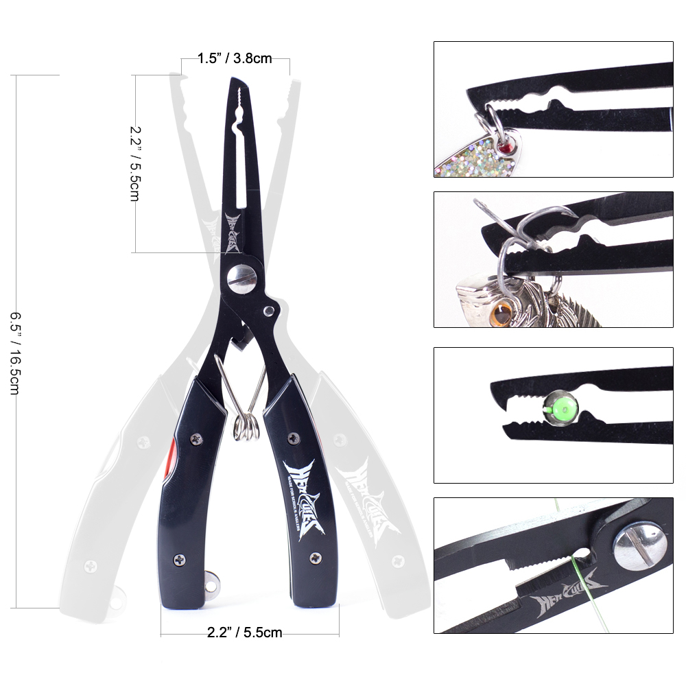 Alicates de Pesca HERCULES con - Fishing Hook Remover reseña y precio