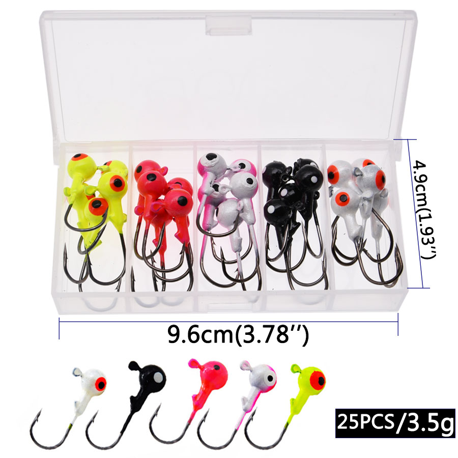 WODJYJ, caja de anzuelos de pe - Fishing Hook Box reseña y precio