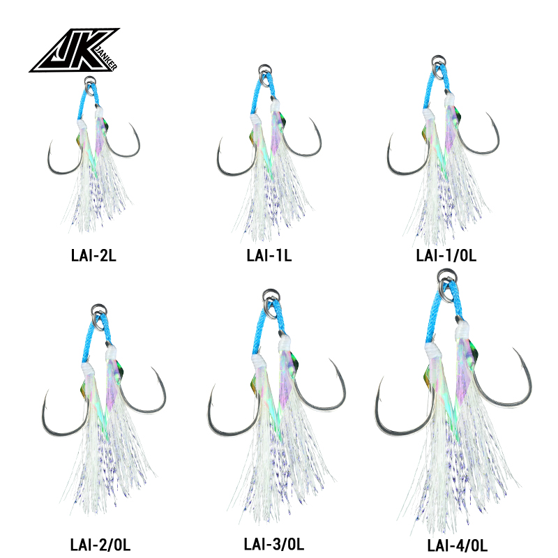 JK LAI-L-anzuelo de pesca vert - Fishing Hook Assortment reseña y precio