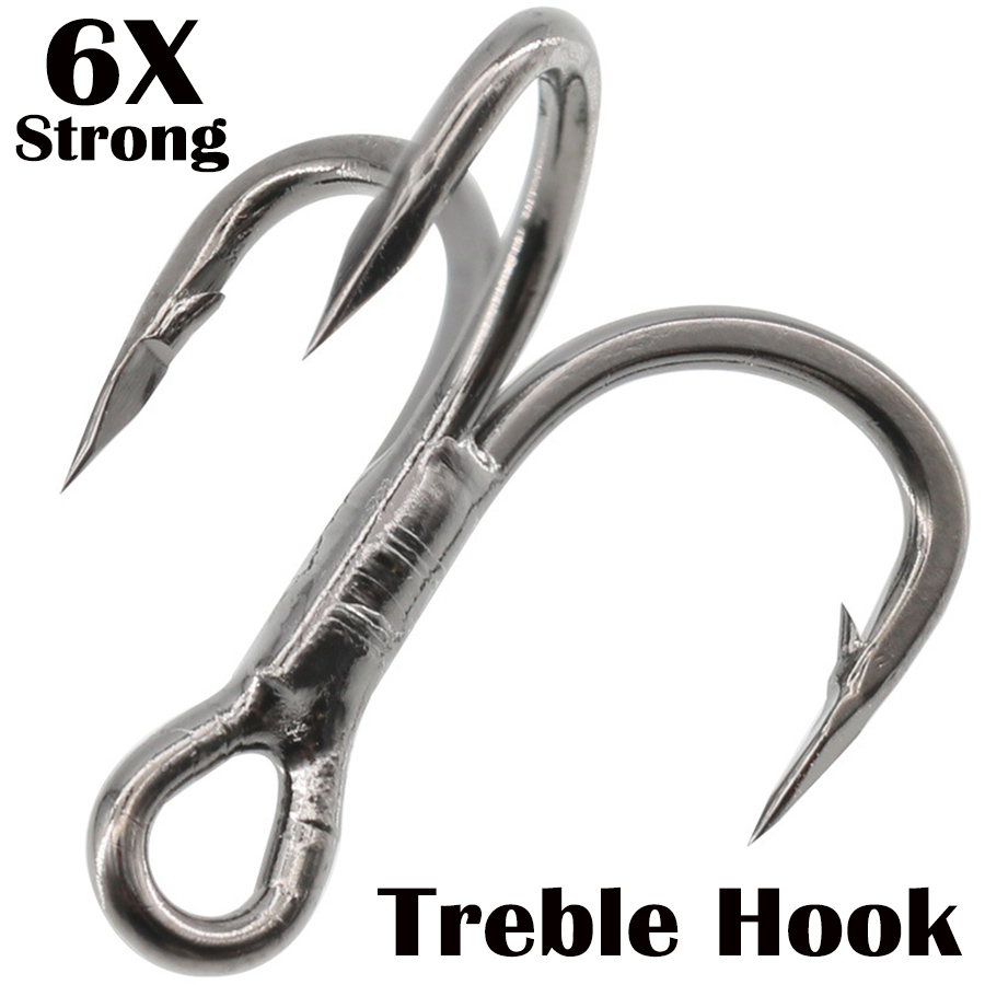 Anzuelo triple de pesca 6X de  - Fishing Hook Assortment reseña y precio
